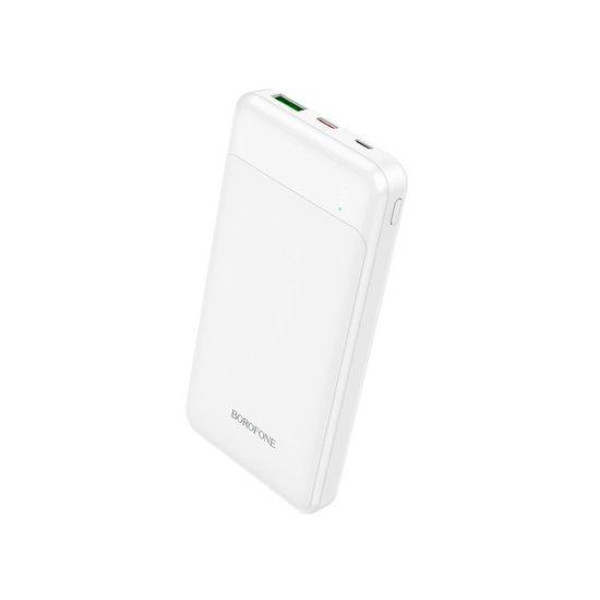 Зовнішній акумулятор (Power bank) Borofone BJ19 PD20W+QC3.0 10000mAh (Білий)