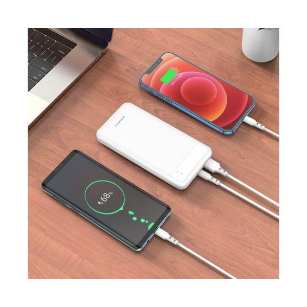 Зовнішній акумулятор (Power bank) Borofone BJ19 PD20W+QC3.0 10000mAh (Білий)