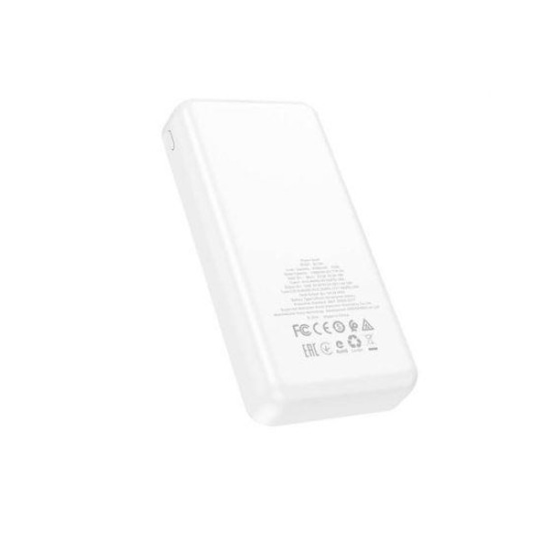 Зовнішній акумулятор (Power bank) Borofone BJ19A PD20W+QC3.0 20000mAh (Білий)