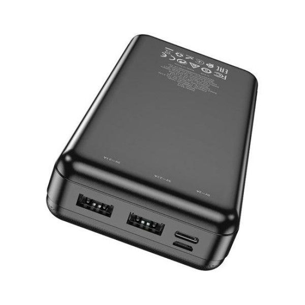 Зовнішній акумулятор (Power bank)  Hoco J91A 20000mAh (Чорний)