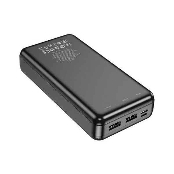 Зовнішній акумулятор (Power bank)  Hoco J91A 20000mAh (Чорний)