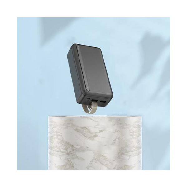 Зовнішній акумулятор (Power bank) Hoco J91B 30000mAh (Чорний)