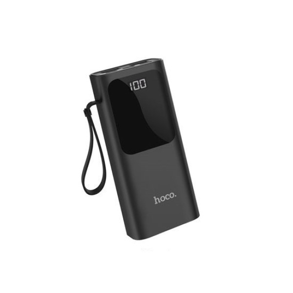 Зовнішній акумулятор (Power bank) Hoco J41 Treasure 10000mA (Чорний)