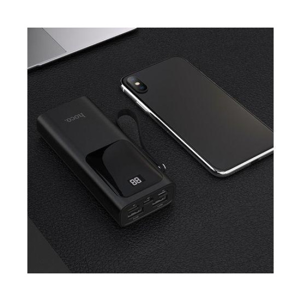 Зовнішній акумулятор (Power bank) Hoco J41 Treasure 10000mA (Чорний)