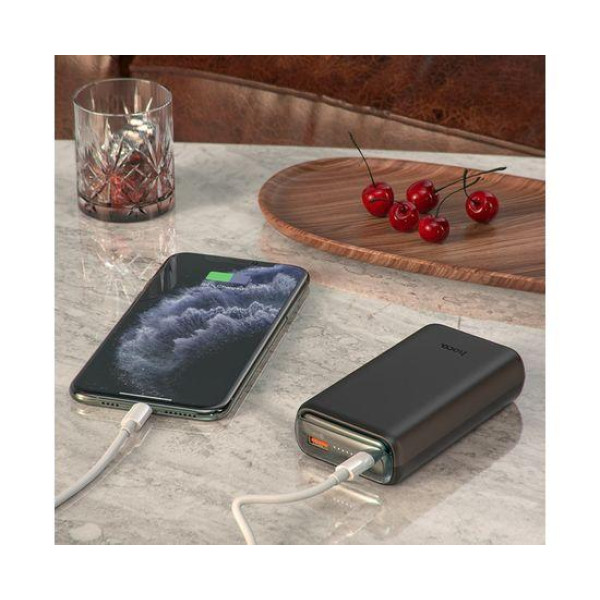 Зовнішній акумулятор (Power bank) Hoco Q1A 20000 mAh (Чорний)