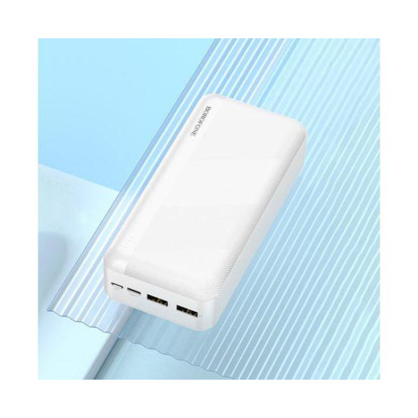 Зовнішній акумулятор (Power bank) Borofone BJ27B 30000mAh (Білий)
