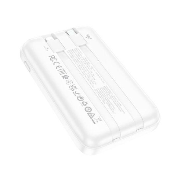 Зовнішній акумулятор (Power bank) Borofone BJ26 PD20W 10000mAh (Білий)