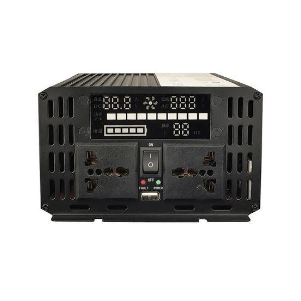 Інвертор GXQC SFX-1000W | 2500W DC 12V - AC 220V з функцією заряджання акумулятора