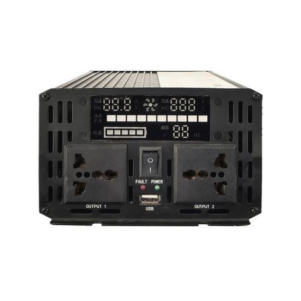 Інвертор GXQC SFX-1500W | 4200W DC 24V - AC 220V з функцією заряджання акумулятора