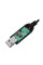 Кабель USB для роутера з перетворювачем напруги 5V-9V USB - DC 5.5x2.1 0.5A 1m (Чорний)