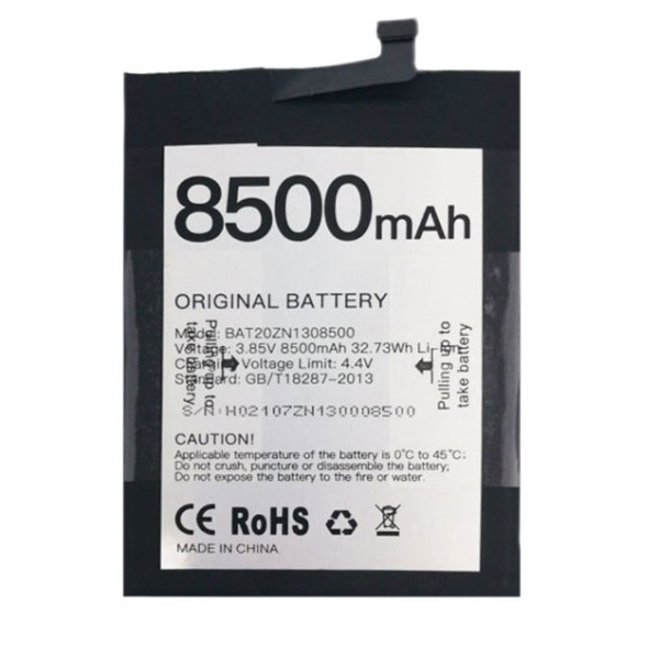 Акумулятор (АКБ) BAT20ZN1308500 для Doogee S86 | S86 Pro (8500mAh) Оригінал