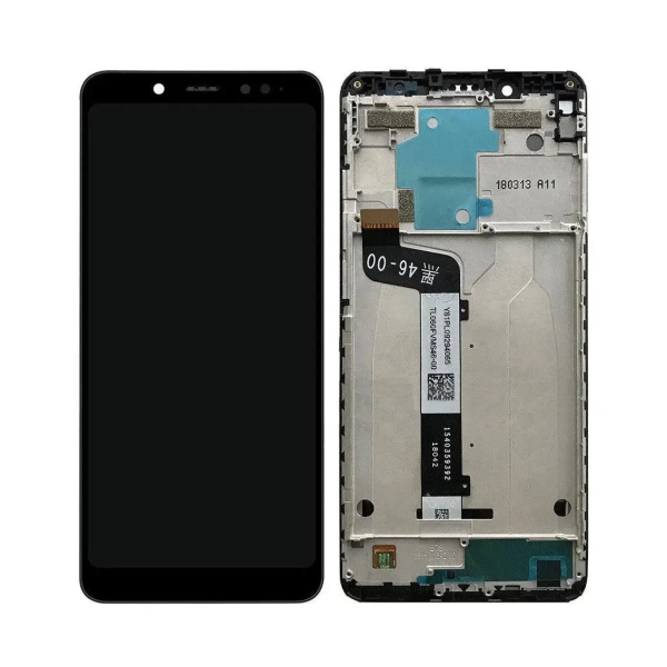 Дисплей для Xiaomi RedMi Note 5 RedMi Note 5 Pro (камера зліва) із сенсором у рамці (Чорний) Оригінал Китай