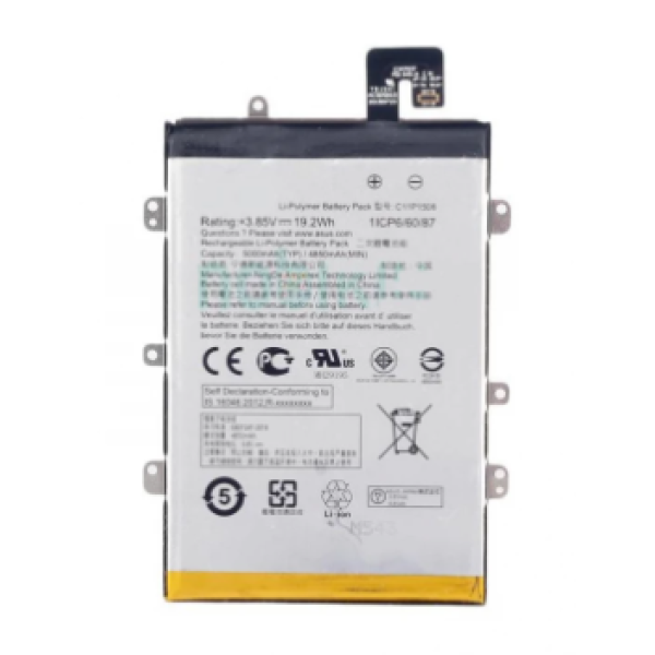 Акумулятор Asus Zenfone Max ZC550KL (ATL PS-486490) (C11P1508) (Li-Pol 3.8V 5000mAh)