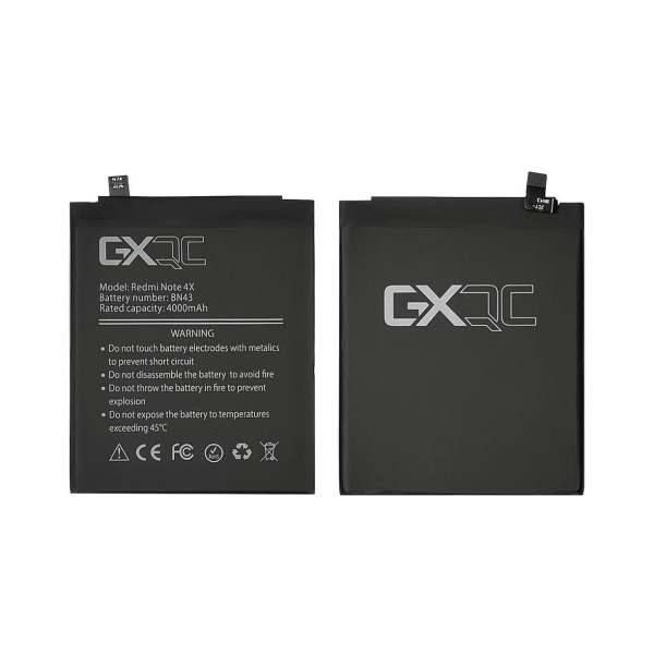 Акумулятор (АКБ) GX BN43 для Xiaomi Redmi Note 4X (4000mAh)