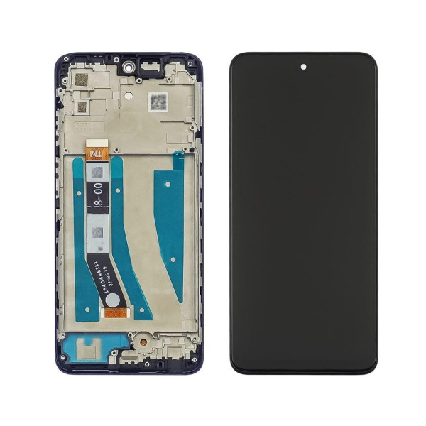 Дисплей Motorola G32 (XT2235) з сенсорним склом в рамці (Оригінал Китай)