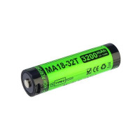 Акумулятор 18650 Li-ion з захистом та Type-C (3200 mAh,  3.7 V, 8 A)