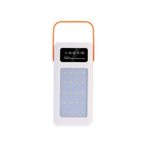 Корпус Multi-powerbank S21 під елементи 18650 (до 21 шт) 22.5W з ліхтарем (Білий)