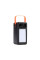 Корпус Multi-powerbank S28 під елементи 18650 (до 28 шт) 22.5W з ліхтарем (Чорний)