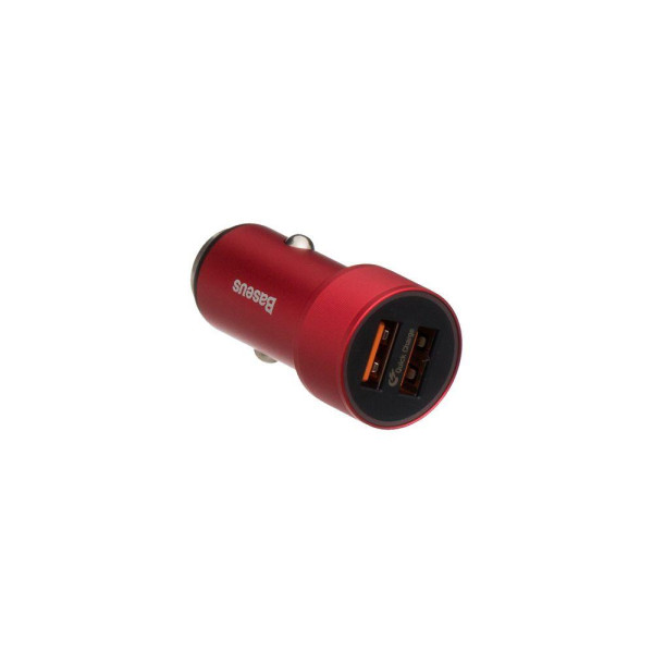 Автомобільний Зарядний Пристрій Baseus CAXLD-B Small Screw 2,4A