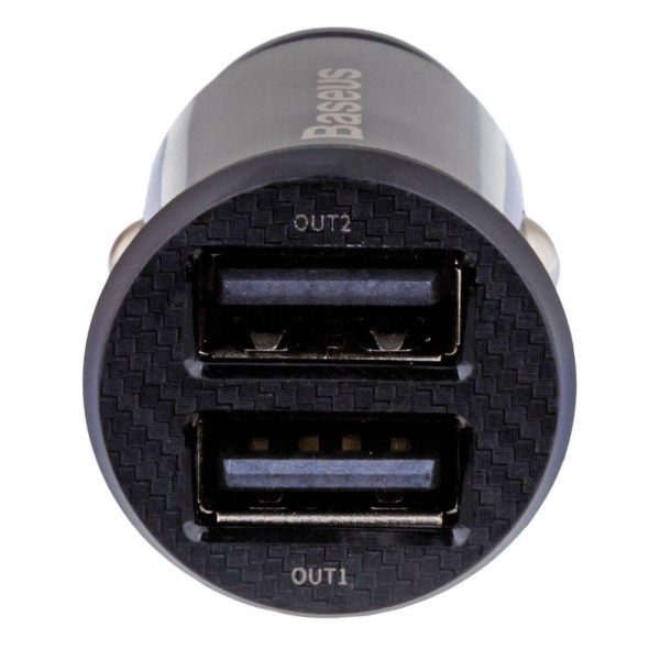 Автомобільний Зарядний Пристрій Baseus Grain Dual CCALL-ML 3,1A