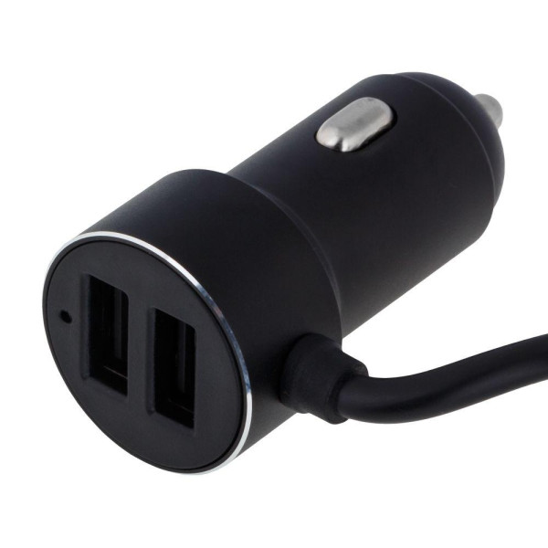 Автомобільний Зарядний Пристрій Baseus 2 USB / Two Cigarette Lighter CRDYQ