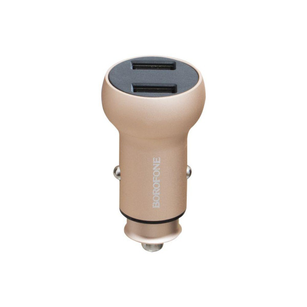 Автомобільний Зарядний Пристрій Borofone BZ9A Digital Display 2USB 3.1A