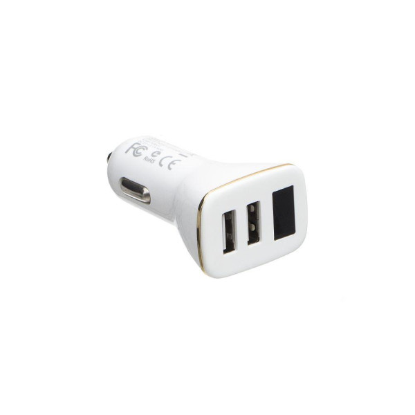 Автомобільний Зарядний Пристрій Borofone BZ11 Digital Display 2USB 2.1A