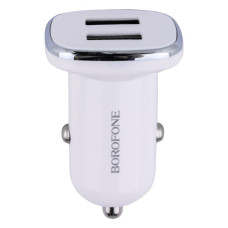 Автомобільний Зарядний Пристрій Borofone BZ12 2.4A Lightning 2 USB