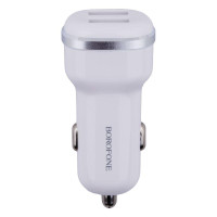 Автомобільний Зарядний Пристрій Borofone BZ13 Lightning 2USB 2.4A