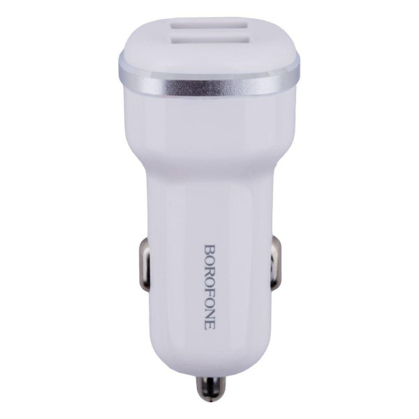 Автомобільний Зарядний Пристрій Borofone BZ13 Lightning 2USB 2.4A