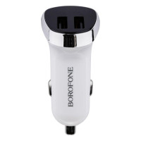 Автомобільний Зарядний Пристрій Borofone BZ15 Type-C 2USB 2.4A