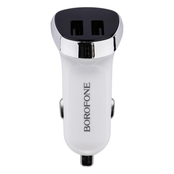 Автомобільний Зарядний Пристрій Borofone BZ15 Type-C 2USB 2.4A