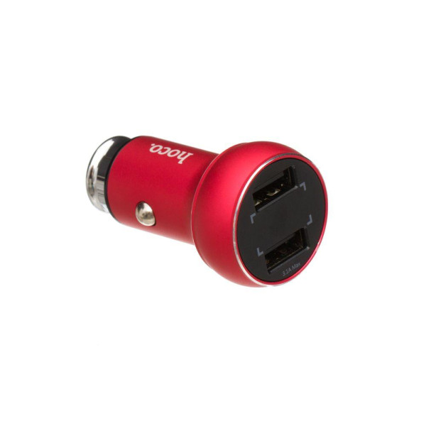 Автомобільний Зарядний Пристрій Hoco Z22 LED 2 USB