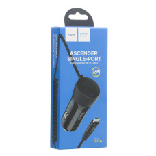 Автомобільний Зарядний Пристрій Hoco Z21A Lightning 3.4A