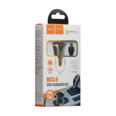 Автомобільний Зарядний Пристрій Hoco Z31 QC3.0 Type-C 18w 3.4A