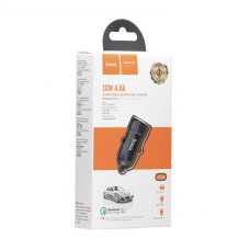 Автомобільний Зарядний Пристрій Hoco Z32A Flash Power QC3.0 18W 4A