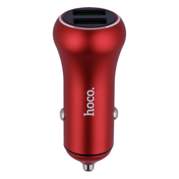 Автомобільний Зарядний Пристрій Hoco Z37 Dual QC3.0