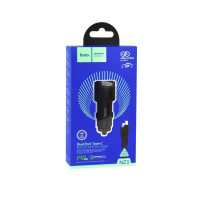 Автомобільний Зарядний Пристрій Hoco NZ3 Dual Port PD QC3.0 40W Type-C to Lightning