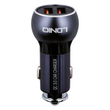 Автомобільний Зарядний Пристрій LDNIO DL-C503Q QC3.0 2USB 36W Micro