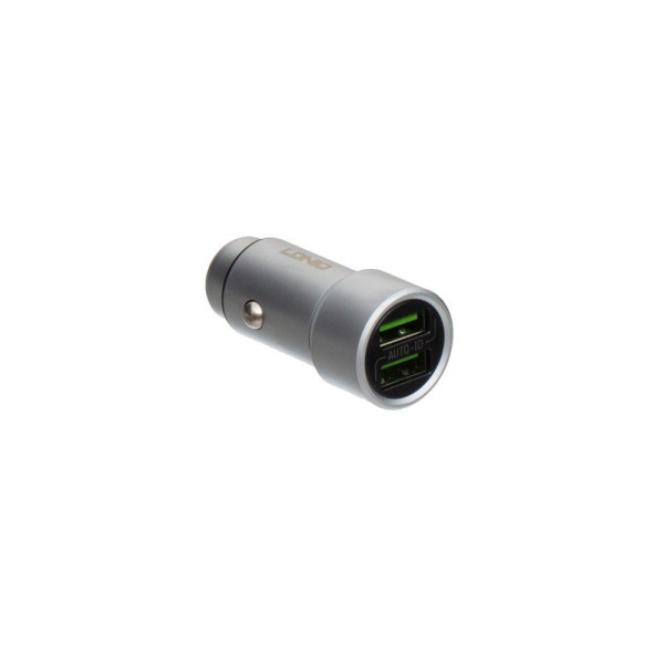 Автомобільний Зарядний Пристрій LDNIO DL-C302 2USB 3.6A Type-C