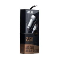 Автомобільний Зарядний Пристрій LDNIO DL-C401 Type-C 2USB 3.6A