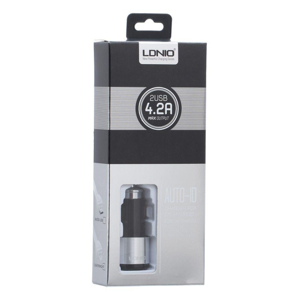 Автомобільний Зарядний Пристрій LDNIO DL-C403 Micro 2USB 4.2A
