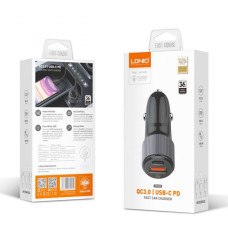 Автомобільний Зарядний Пристрій LDNIO DL-C510Q Micro QC 3.0 + PD