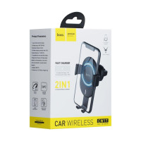 Автотримач Hoco CW17 Wireless Fast Charger