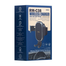 Автотримач Remax RM-C38 Wireless Charging