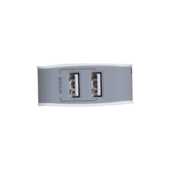 Мережевий Зарядний Пристрій Baseus Letour Dual ZCL2B-B 2,4A