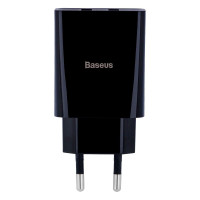Мережевий Зарядний Пристрій Baseus 2 USB 10.5W 2A CCFS-R