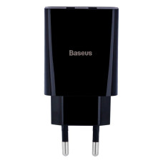 Мережевий Зарядний Пристрій Baseus 2 USB 10.5W 2A CCFS-R