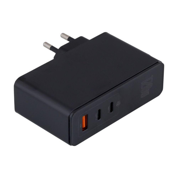 Мережевий Зарядний Пристрій Baseus 2PD+QC3.0 120W CCGAN-J
