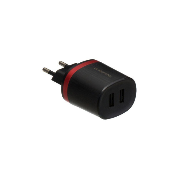 Мережевий Зарядний Пристрій Borofone BA7A Micro 2USB 2.4A